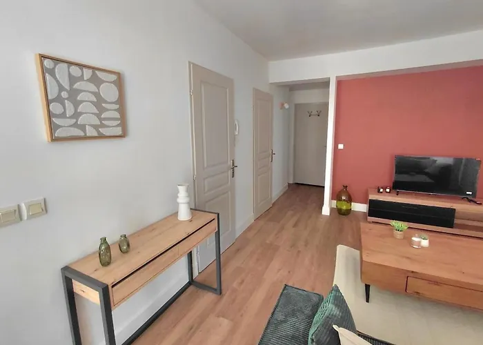 Renovated Apartment, Hyper Center, Private Parking Appartement Perpignan